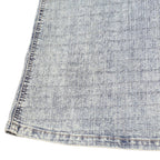 FIONELLA Womens Jeans Blue Loose Wide-Leg Denim Medium W28 L33 Casual Style Zip