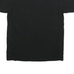 Womens Black Las Vegas Graphic Logo Cotton Blend T-Shirt L Short Sleeve Crew