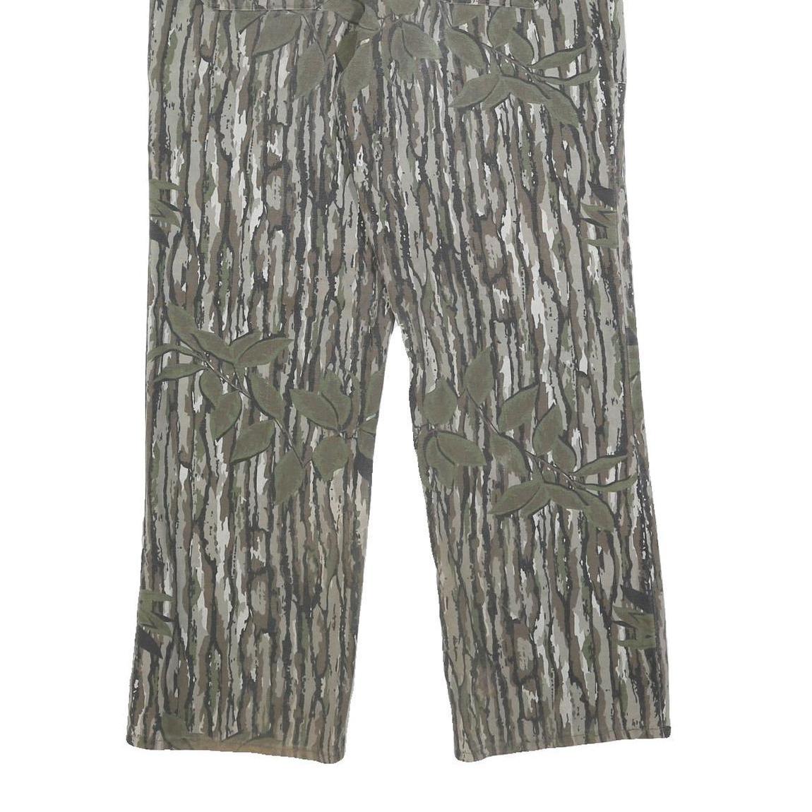 WALLS Mens Cotton Blend Relaxed Camouflage Trousers W35 L31 Casual Outdoor Wear