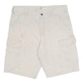 CARHARTT Mens Shorts Beige Cargo Relaxed Fit Cotton Blend M W33 Workwear