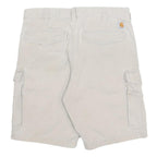 CARHARTT Mens Shorts Beige Cargo Relaxed Fit Cotton Blend M W33 Workwear