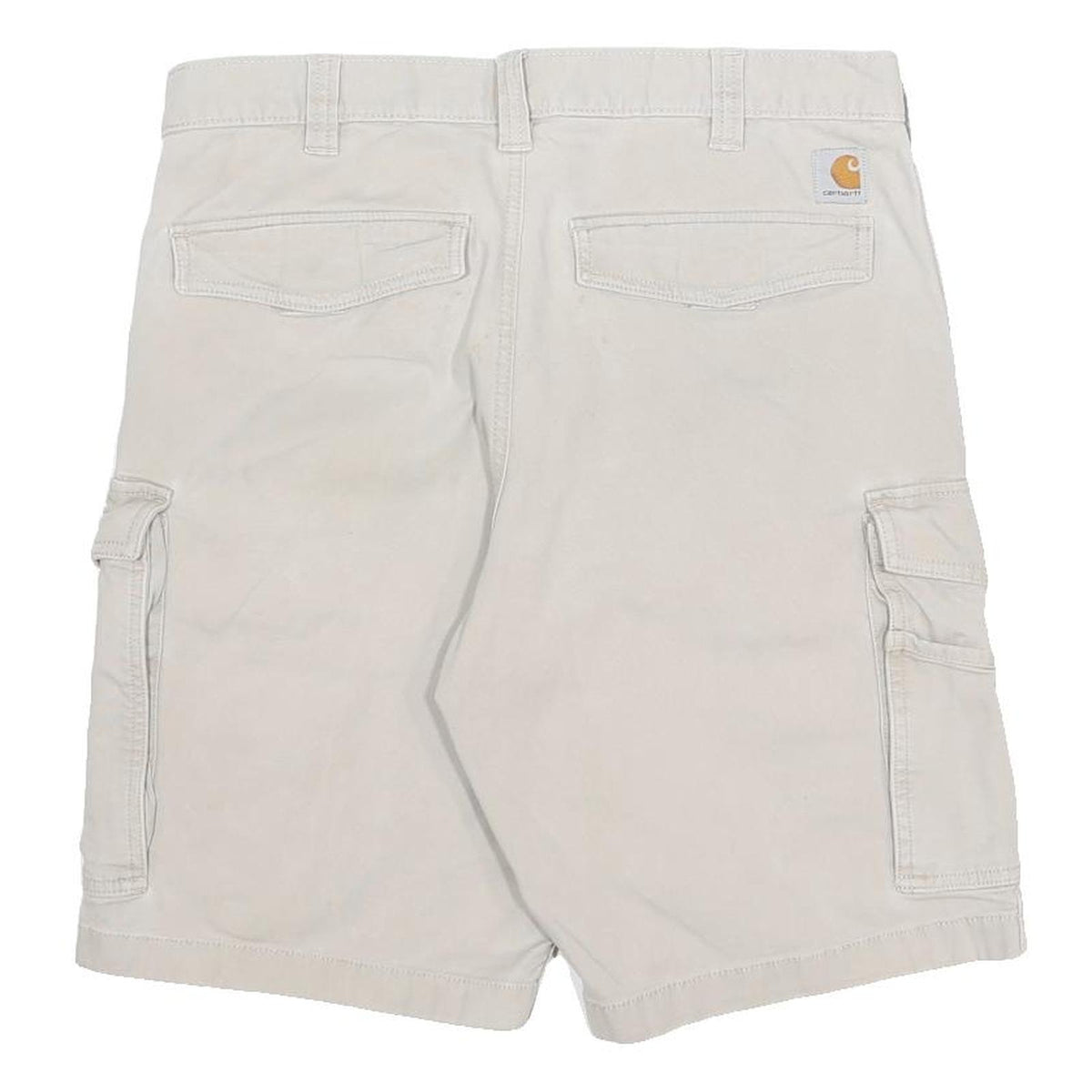 CARHARTT Mens Shorts Beige Cargo Relaxed Fit Cotton Blend M W33 Workwear