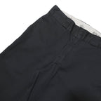 DICKIES Mens Black Classic Straight Trousers W30 L30 Polyester Zip Workwear