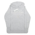 CALVIN KLEIN PERFORMANCE Womens Grey Hoodie S Cotton Blend Pullover Soft