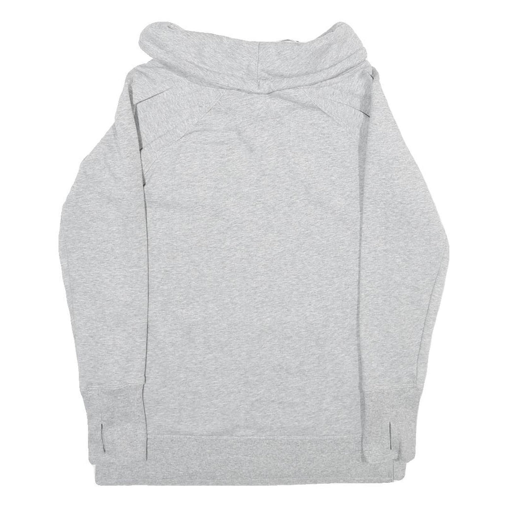 CALVIN KLEIN PERFORMANCE Womens Grey Hoodie S Cotton Blend Pullover Soft