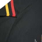 DISNEY 80s Womens Black Red & Yellow Mickey Mouse Crew Neck L Cotton Sweatshirt