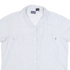 PATAGONIA Womens Plain Shirt Blue S