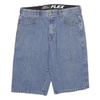 DICKIES Mens Shorts Blue Casual Loose L W34 Denim Workwear