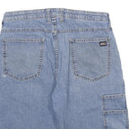 DICKIES Mens Shorts Blue Casual Loose L W34 Denim Workwear