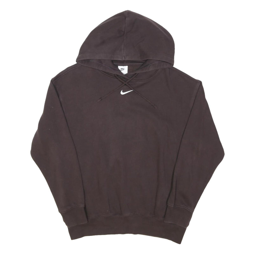 NIKE Womens Black Hoodie XS Cotton Blend Pullover Casual Sportswear