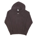 NIKE Womens Black Hoodie XS Cotton Blend Pullover Casual Sportswear