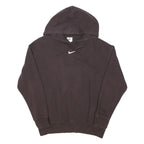 NIKE Womens Black Hoodie XS Cotton Blend Pullover Casual Sportswear