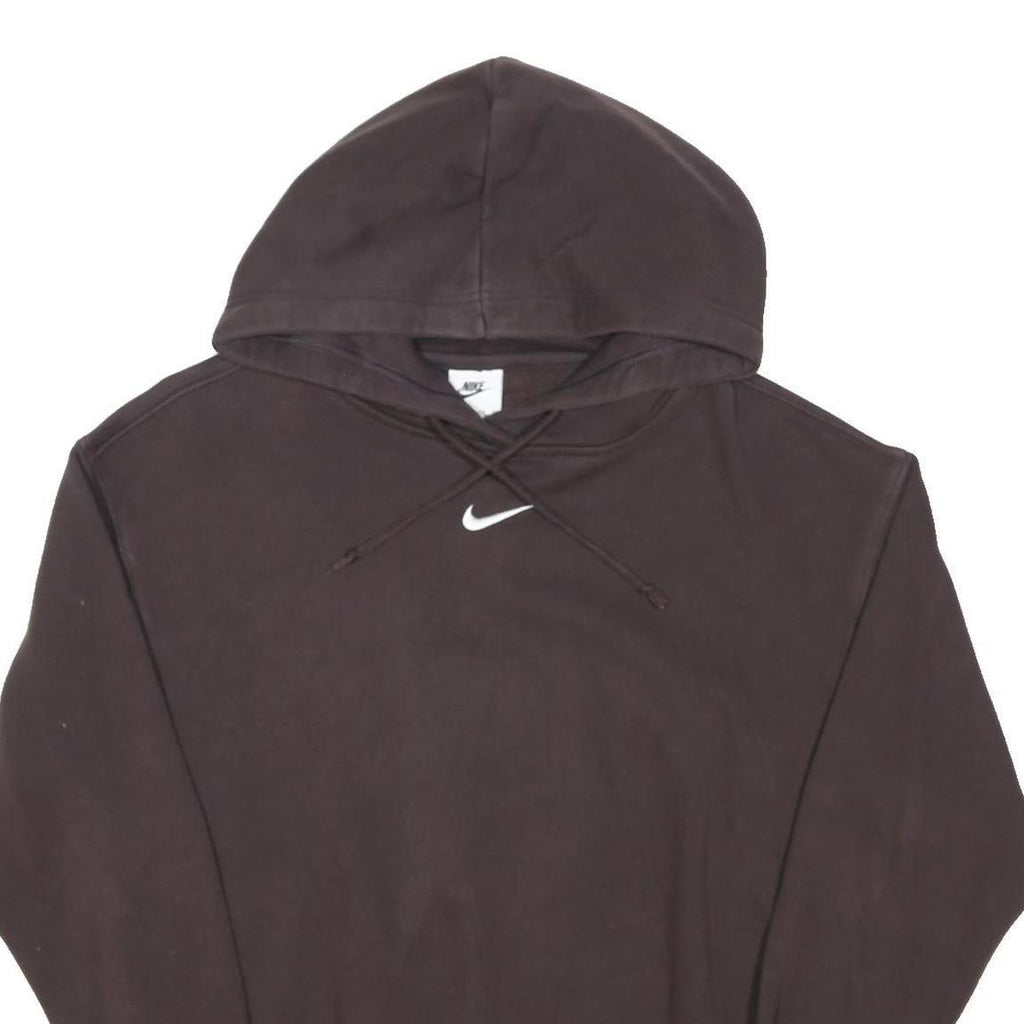 NIKE Womens Black Hoodie XS Cotton Blend Pullover Casual Sportswear