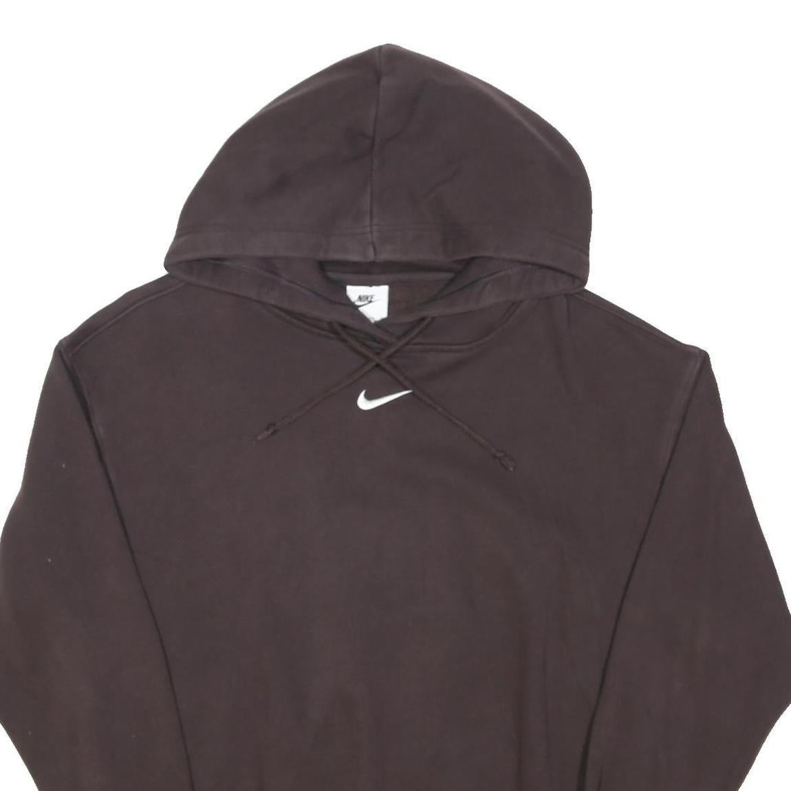 NIKE Womens Black Hoodie XS Cotton Blend Pullover Casual Sportswear