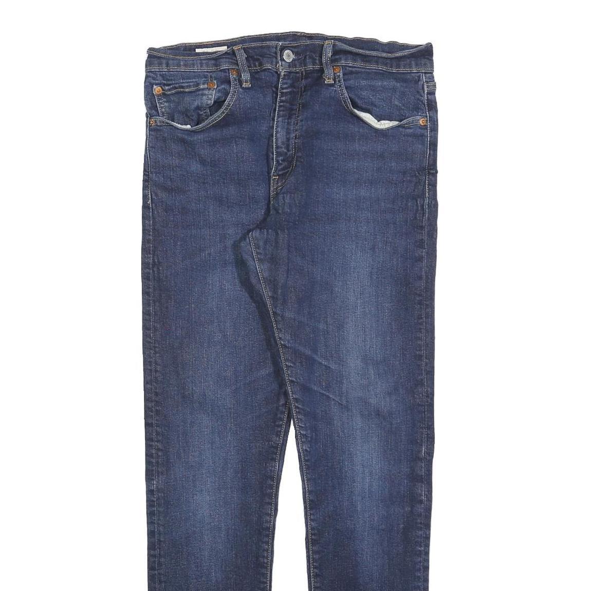 LEVI'S 512 BIG E Mens Jeans Blue Slim Skinny Denim Medium W32 L32 Authentic