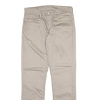 LEVI'S 511 Mens Trousers Beige Slim Straight W30 L32