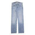 LEVI'S 506 Mens Jeans Blue Regular Straight Denim Rinse W30 L36 Classic Cotton