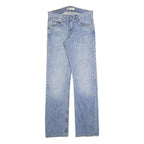 LEVI'S 506 Mens Jeans Blue Regular Straight Denim Rinse W30 L36 Classic Cotton