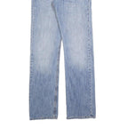 LEVI'S 506 Mens Jeans Blue Regular Straight Denim Rinse W30 L36 Classic Cotton