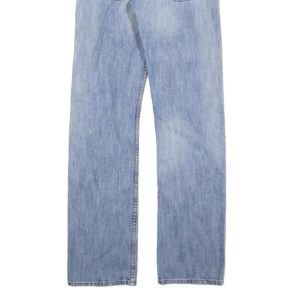 LEVI'S 506 Mens Jeans Blue Regular Straight Denim Rinse W30 L36 Classic Cotton