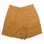 RAFAELLA Womens Casual Shorts Orange Relaxed S W28