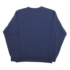 GALT SAND Mens Navy Irish Football Crew Neck L Sweatshirt Cotton Blend Comfort