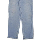 DICKIES Mens Relaxed Light Blue Denim Jeans W32 L30 Workwear Utility Zip Pockets