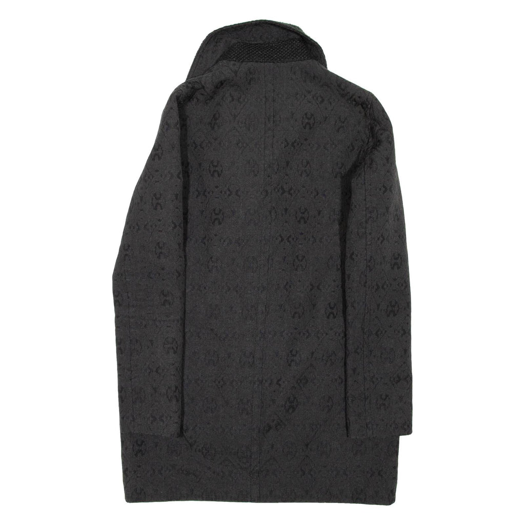 GUESS Womens Jacket Black Geometric UK 6