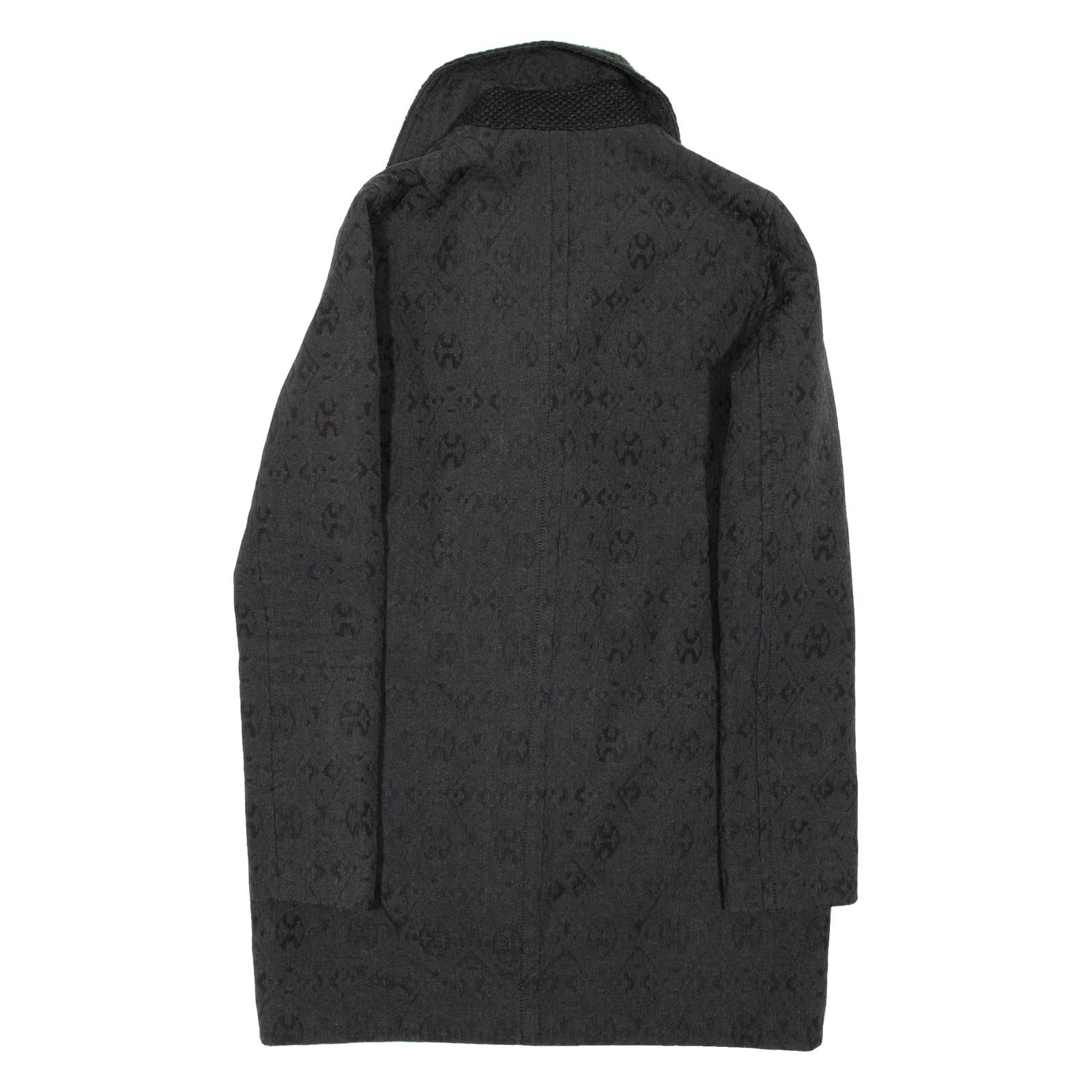 GUESS Womens Jacket Black Geometric UK 6