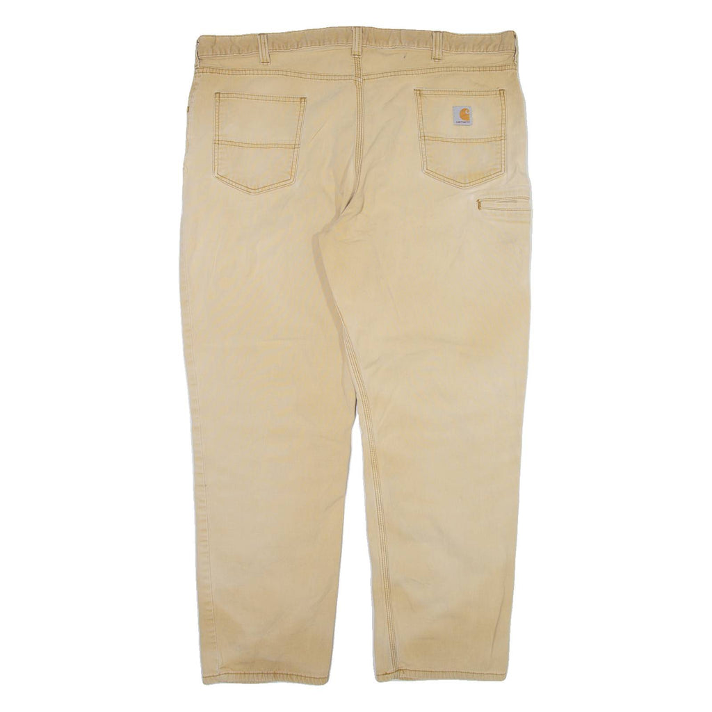 CARHARTT Mens Trousers Beige Relaxed Straight W44 L32