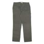 DICKIES Womens Cotton Blend Regular Fit Trousers W34 L32 Workwear Zip Pockets