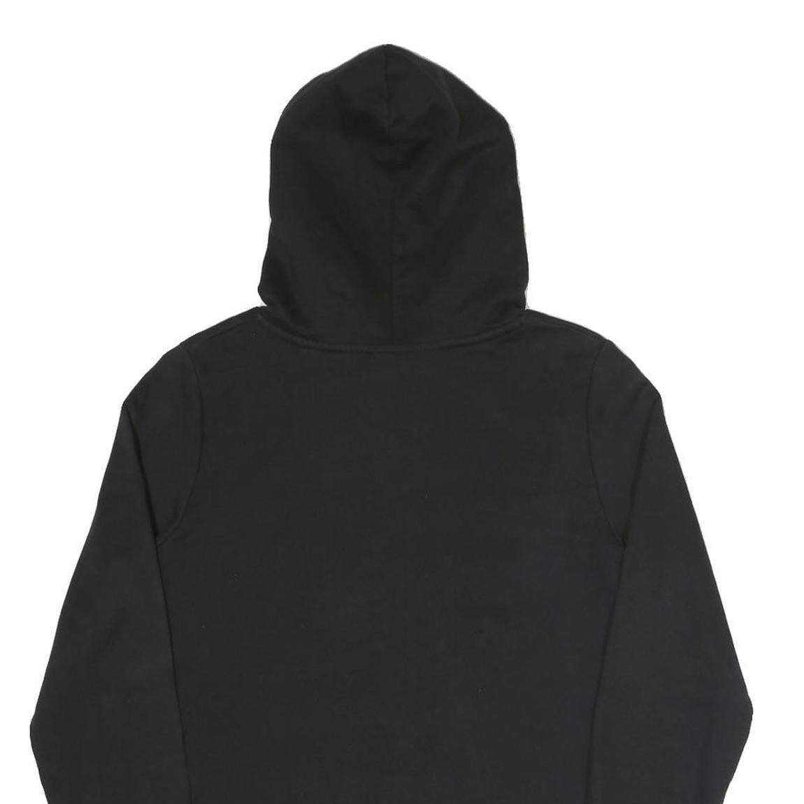 CHAMPION Womens Black Stockton University Pullover Hoodie M Cotton Blend