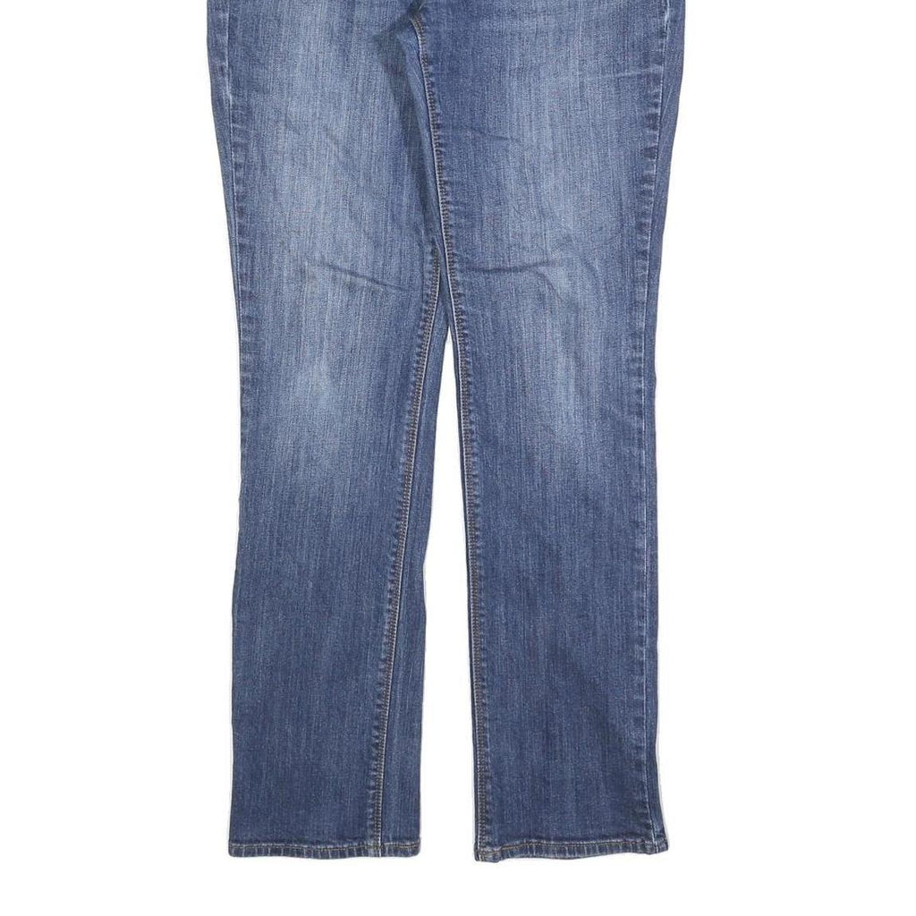 LEVI'S Womens Jeans Blue Regular Straight Denim Medium W28 L32 Classic Fit Zip