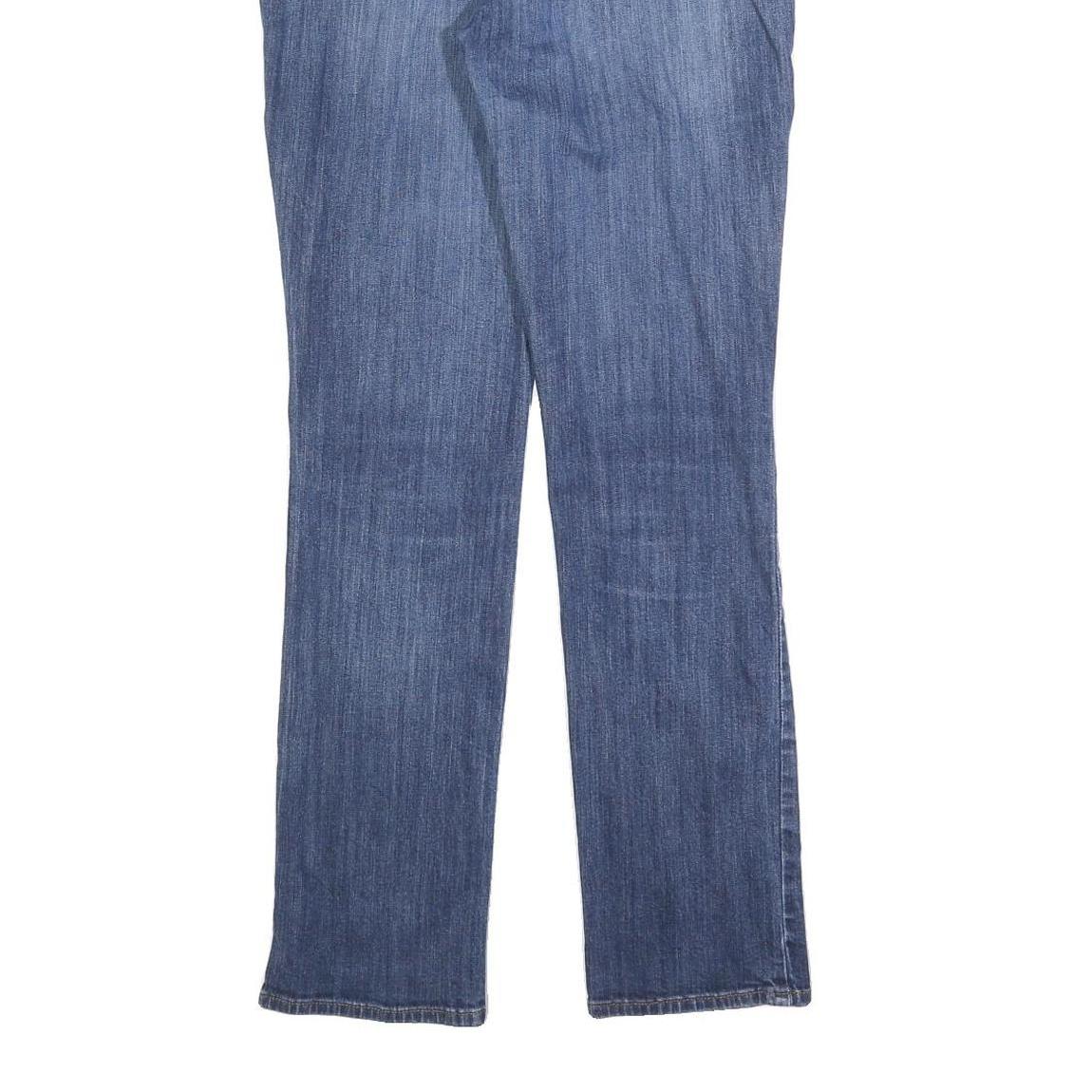 LEVI'S Womens Jeans Blue Regular Straight Denim Medium W28 L32 Classic Fit Zip