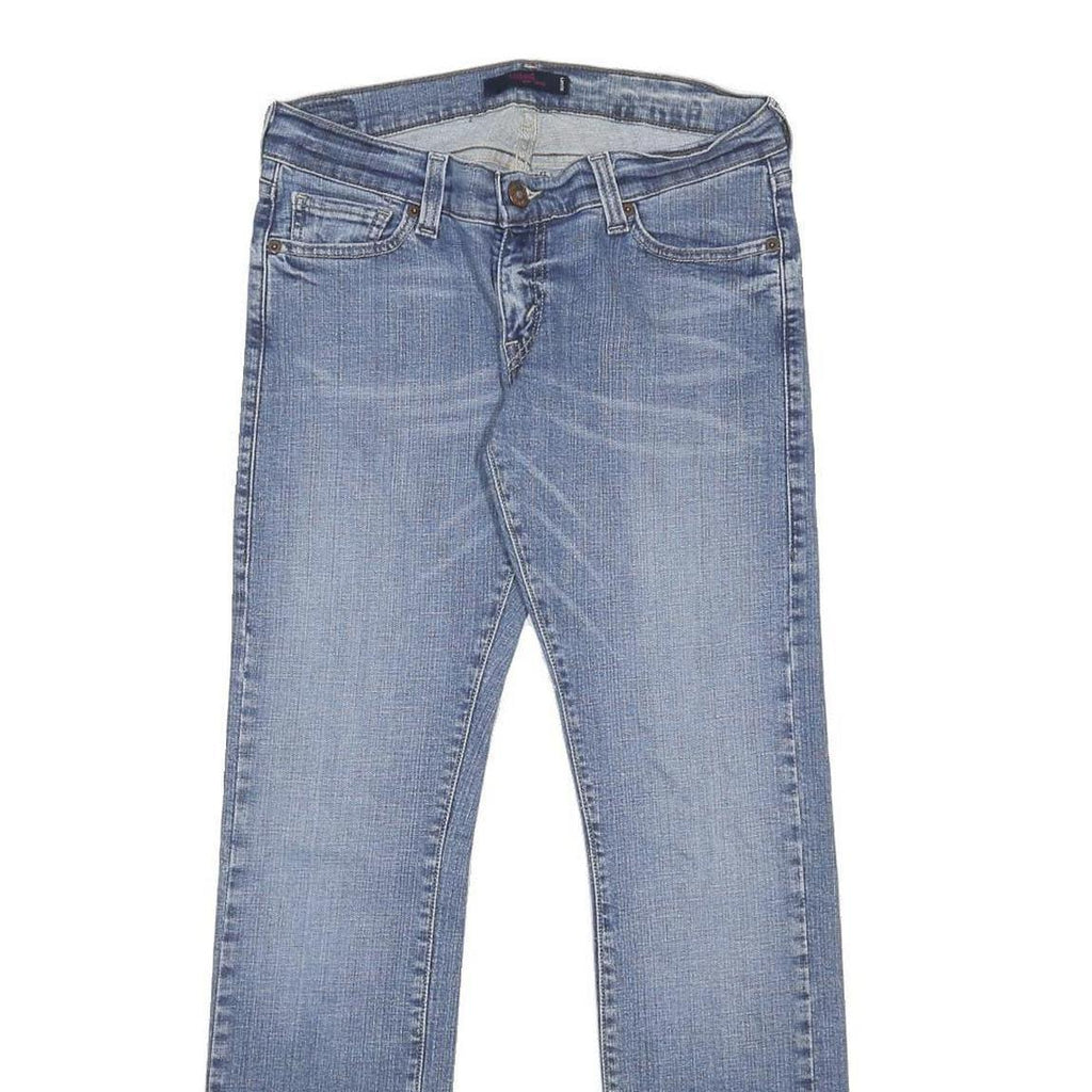 LEVI'S 504 Womens Jeans Blue Regular Straight Denim Medium W30 L31 Classic Fit