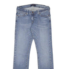 LEVI'S 504 Womens Jeans Blue Regular Straight Denim Medium W30 L31 Classic Fit