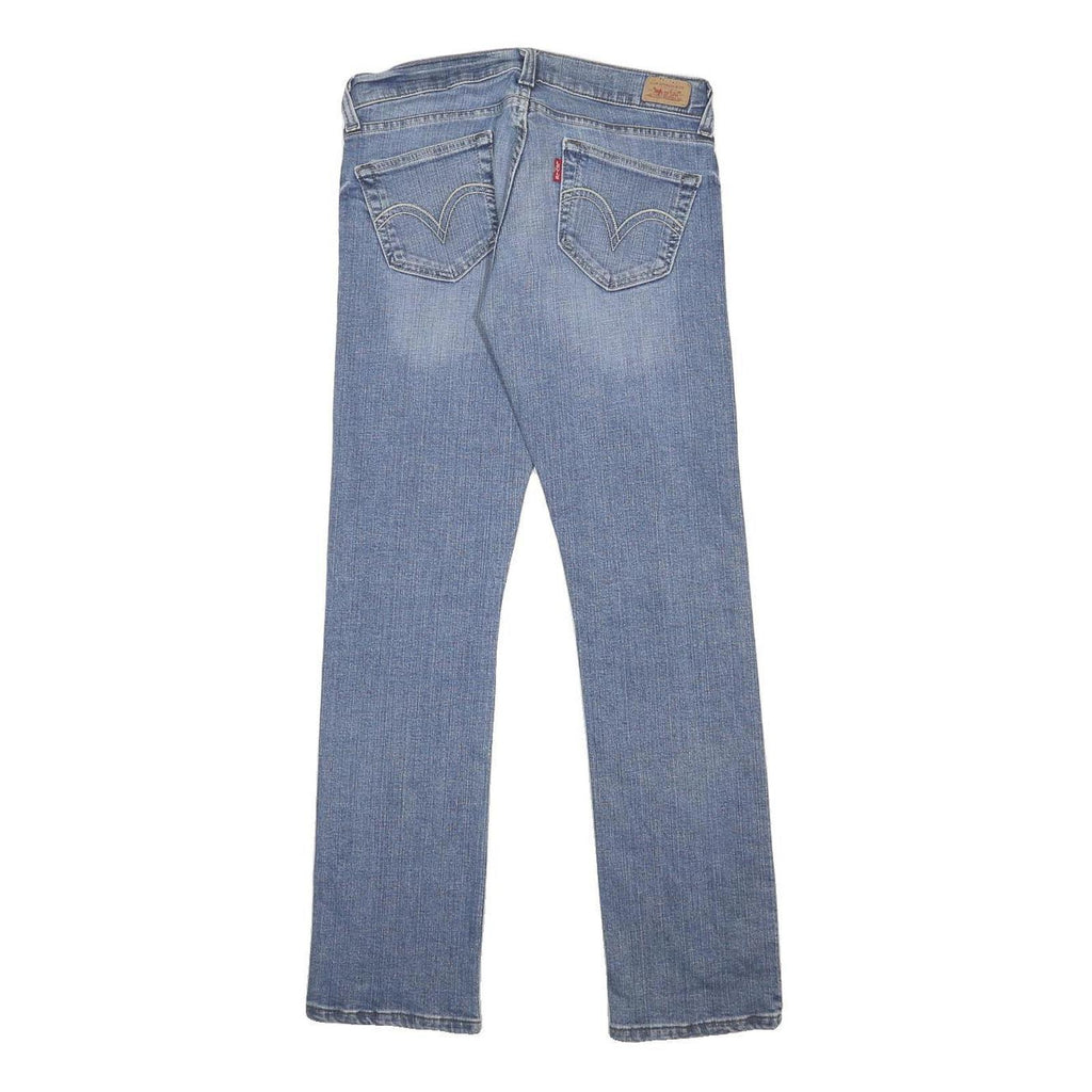 LEVI'S 504 Womens Jeans Blue Regular Straight Denim Medium W30 L31 Classic Fit