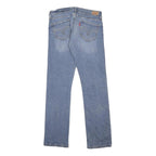 LEVI'S 504 Womens Jeans Blue Regular Straight Denim Medium W30 L31 Classic Fit