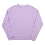 FILA Mens Sweatshirt Purple L