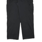 DICKIES Mens Cotton Blend Black Relaxed Straight Trousers W37 L30 Workwear