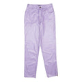 MAD JEANS Womens Cotton Purple Regular Fit Straight Trousers W26 L30 Stylish