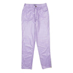 MAD JEANS Womens Cotton Purple Regular Fit Straight Trousers W26 L30 Stylish