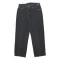 RALPH LAUREN POLO JEANS COMPANY Womens Black Loose Straight Denim W31 L30