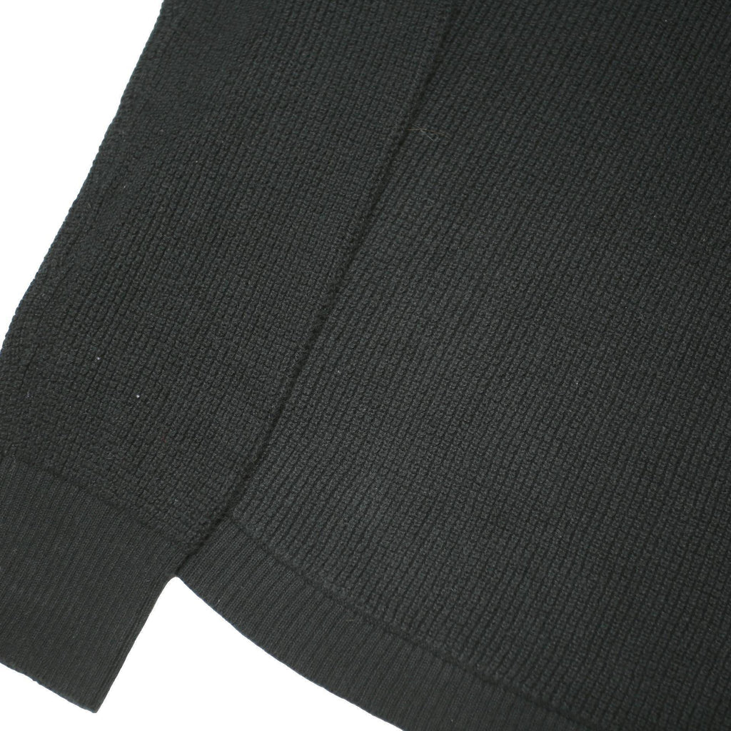 LAUREN RALPH LAUREN Womens Black Plain Pullover Crew Neck Basic Knit M Jumper