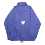 AQUA GUARD Mens Blue Jacket XS Polyamide Blend Plain Zip Lightweight