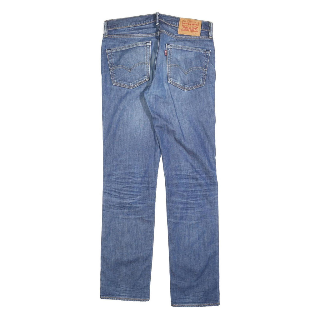 LEVI'S 511 Slim Mens Jeans Blue Slim Skinny Denim Medium W32 L31 Zip