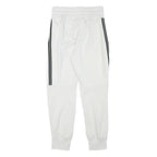 NIKE Mens Joggers White & Black Slim Tapered M W27 L27 Sportswear Bottoms