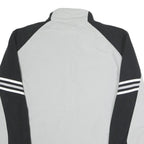 ADIDAS Mens Grey & Black Brickies Track Jacket M Polyester Zip Sportswear