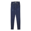 LEVI'S Mile High Womens Jeans Blue Slim Skinny Denim Medium W25 L30 Stretch