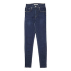 LEVI'S Mile High Womens Jeans Blue Slim Skinny Denim Medium W25 L30 Stretch